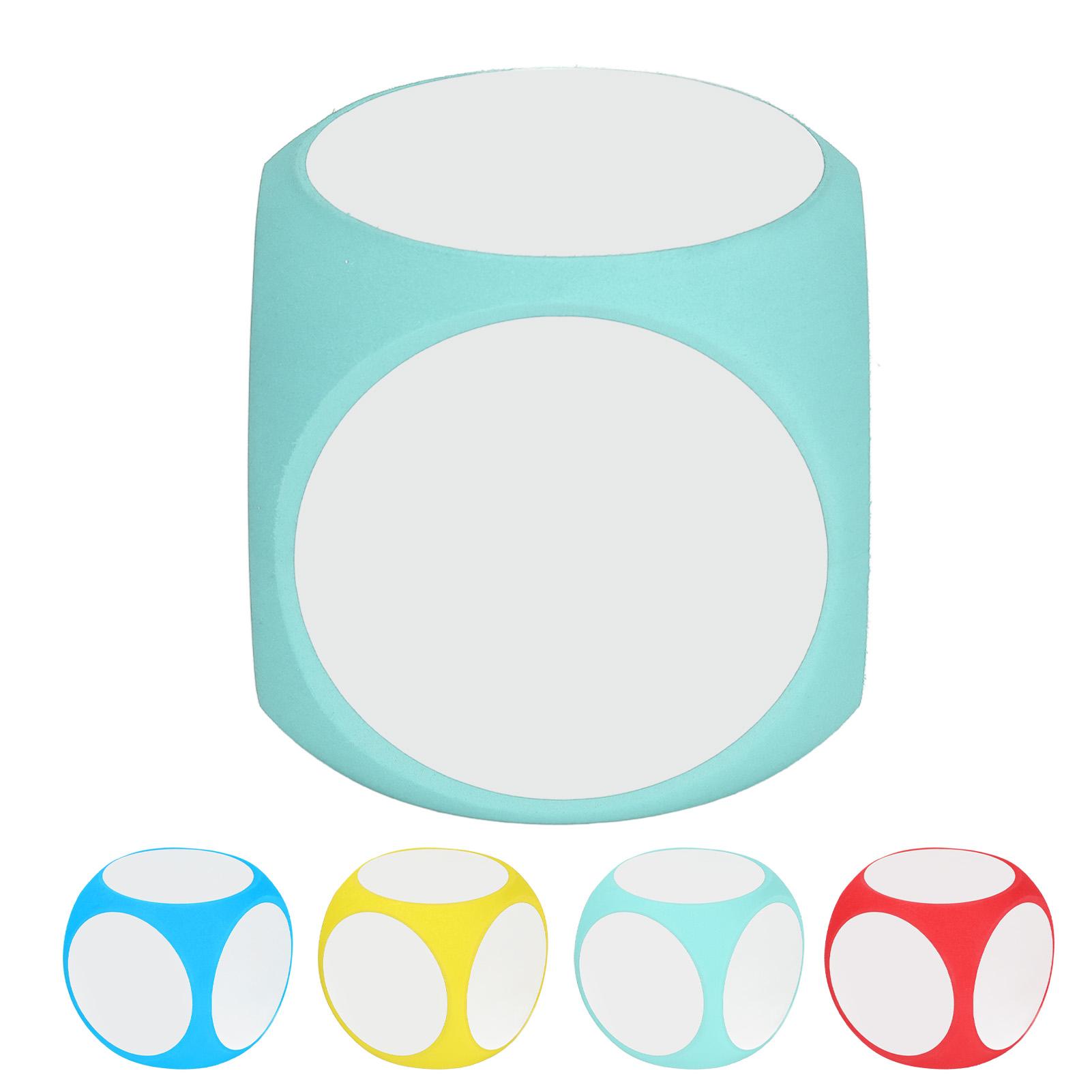 Протираемые кубики кубические портативные очищаемые кубики для письма яркие цветные — фото 8