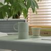 Edenus Ceramic Office Tea Cup with Filter and Lid