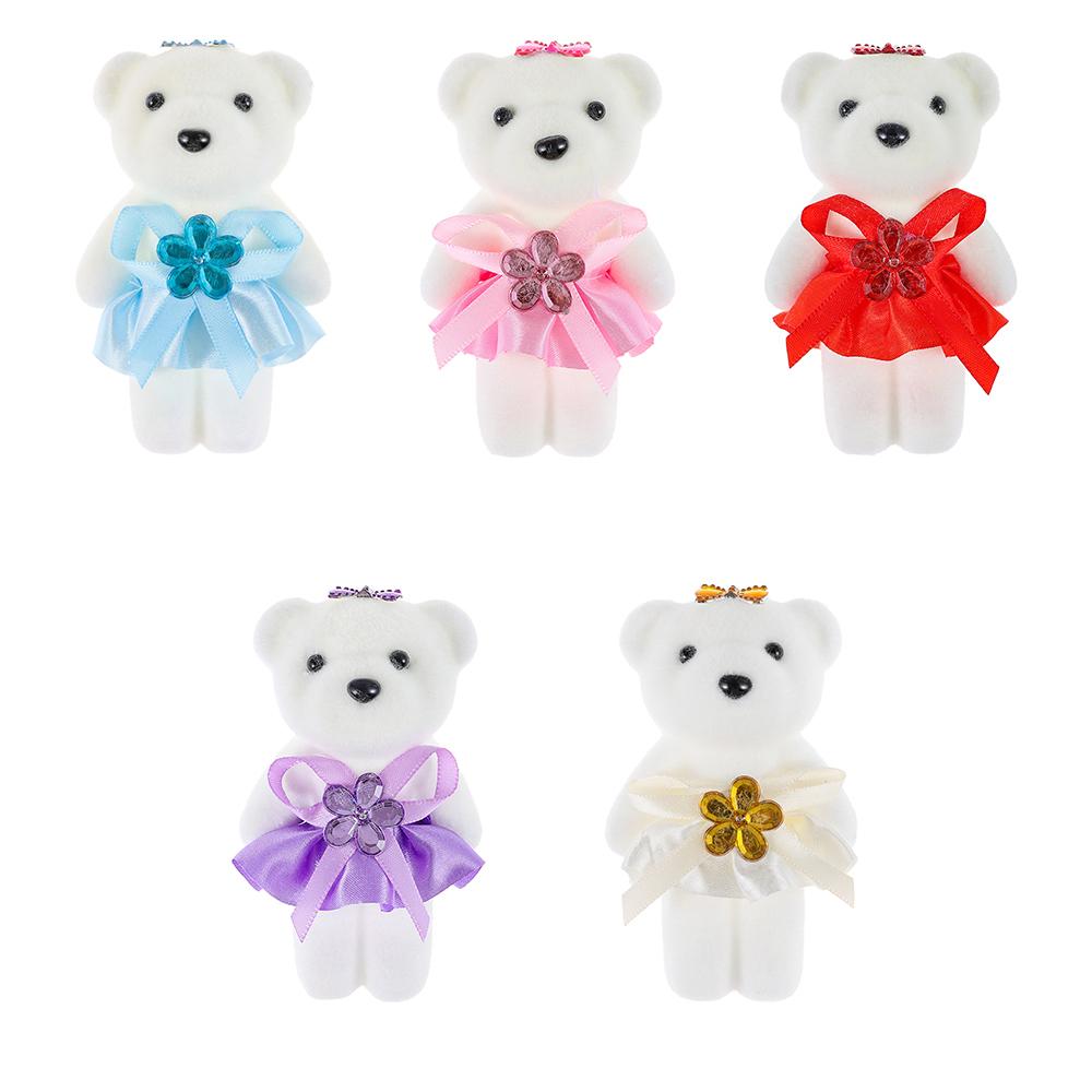 10Pcs/Set DIY Bear Bouquet Accessories Cartoon Graduation Bouquet Bear Accessories  Birthday