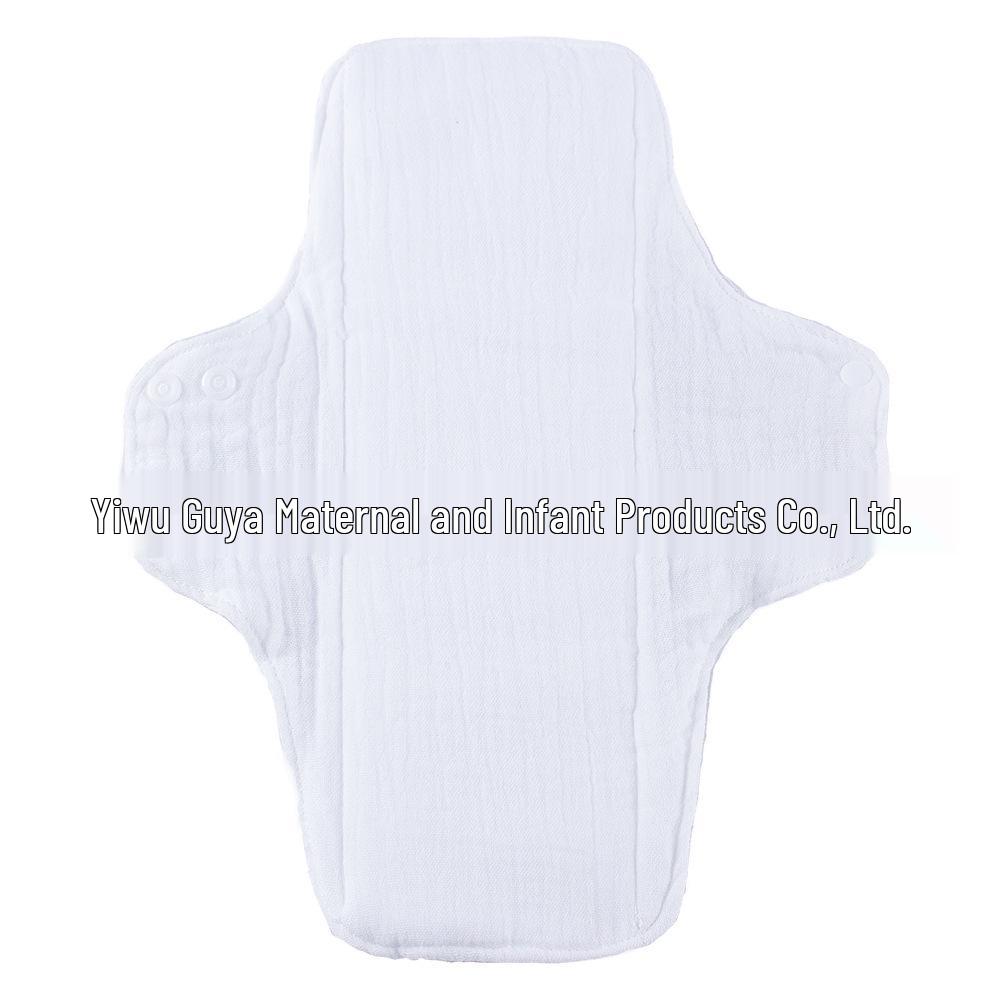 Tvättbara rena bomullsbindor för äldreinkontinens och efter förlossning: Absorberande underkläder för vuxna för menstruation