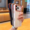 Colorful Faux Leather Red Lens Ring Raised Protective Lens Case For iPhone 17 Pro Max 17 Air 17 Pro 16e 16 15 + Protection Cover