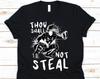 Thou Shall Not Steal, Softball Catcher Shirt, Funny Gift For Softball Players, Baseball Lover Tshirt, Softball Team Gift, Baseball Shirt