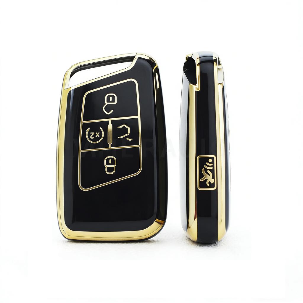 Key Case Fob for VW Golf Polo Tiguan Atlas for Skoda Superb Kodiaq Octavia Karoq for SEAT Ateca Leon 5 Buttons Cover Key Chains
