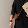 Fashionable Leopard Print Leather Crossbody Bag for Women New Arrival Matte Finish High-End Vintage Versatile Phone Pouch