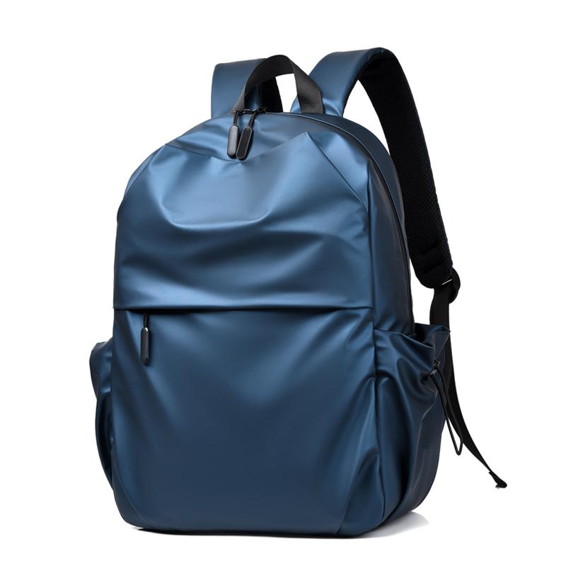 Stylish Black Casual Daypack with Adjustable Shoulder Straps, Large Capacity, for School, Travel, Commuting, Backpack for School
