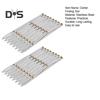 1/2Pcs Woodworking Center Finder Marking Tools Center Point Finder High Accuracy User-Friendly Design Precise Equal Spacing Layout Tools