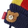 MIKIHOUSE HOT BISCUITS Boys and Baby Size S Mittens, Girls, Clothes, Multicolor, (1-3 Years), 73-7601-682