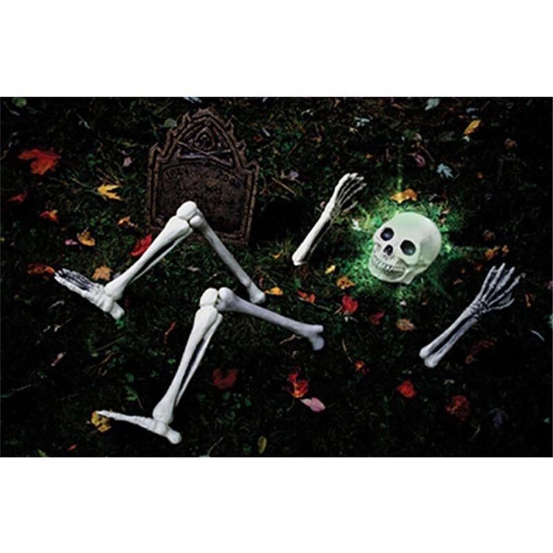 Premium Quality Luminous Hanging Human Skeleton Ideal For Halloween And Party Decor