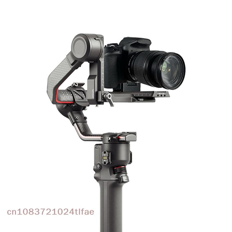 YY30-Quick Release Mount Plate Board Anti-shake Clamp V Port for Gopro11 for Insta360 for OSMO Action Camera Gimbal Tripod Cage