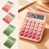 Gradient Color Mechanical Keyboard Calculator 12 Digit Desktop Student Calculator Business Use