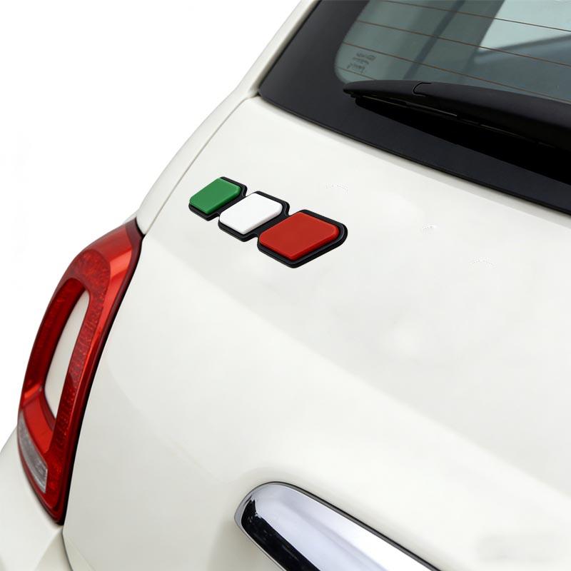 3D ABS Tri Color Decorative Sticker For Toyota Tundra Superb, Volkswagen Fiat Peugeot Grille Modification Accessories