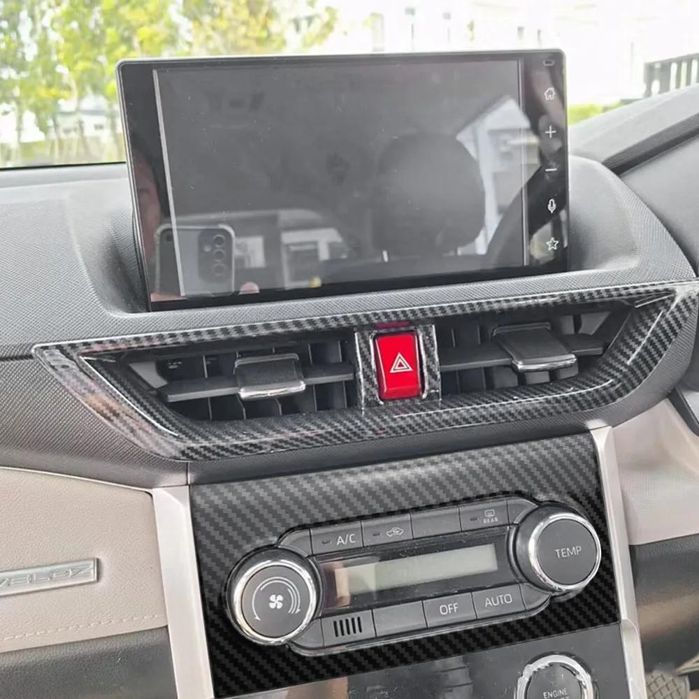 For Toyota Veloz 2026 - 2026 LHD Air Conditioning Panel Cover AC Adjust Switch Button Center Console Trim Interior Accessories