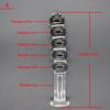 Pyrex Glass 8 Anal Beads Butt Plug G-spot Stimulation Dildo Penis Artificial Dick Gay Masturbate Adult Sex Toy For Women Men