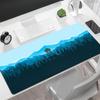 Laptop Keyboard Gaming Mats Mause Ped Forest Trees Xxl Mouse Pad Gamer Black Mousepad Computer Tables Desk Mat PC Office Carpet