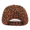 Leopard Print Hat Wome Winter Warm Baseball Cap