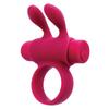 Sextoy - S-Pleasures - Anneau Lapin Vibrant - Rechargeable - 5 modes de vibration - Silicone médical