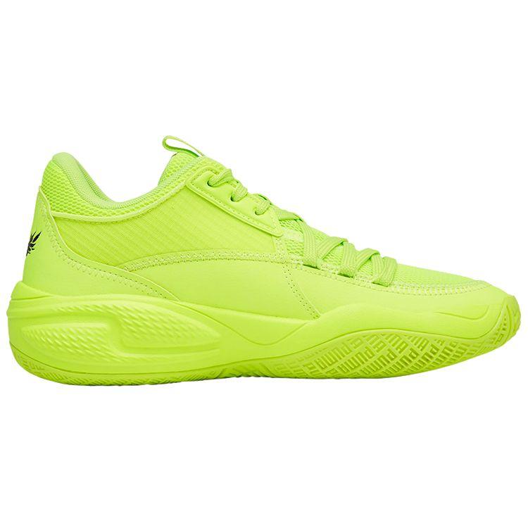 Puma LaMelo Ball x Court Rider Yellow Alert Men Sneakers 376512-01