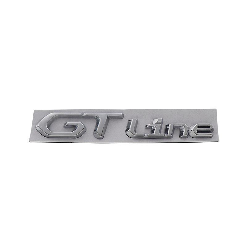 3D Car Styling GT LINE for Car Fender Side Trunk Nameplate Decal Emblem Badge Sticker