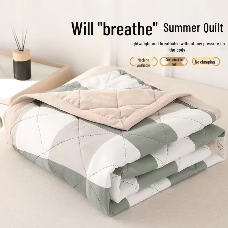 Washed Cotton Summer Cooling Quilt