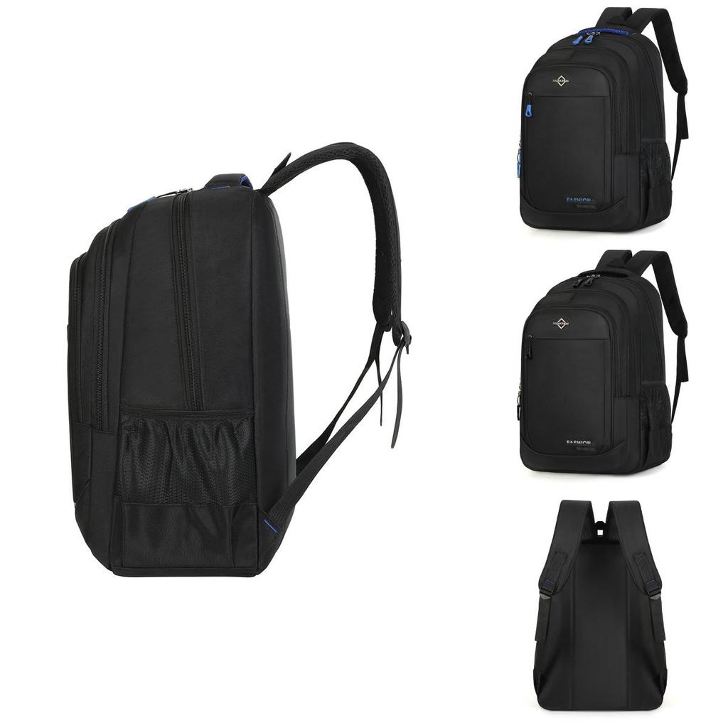 Oxford Fabric Large Capacity Backpack For Students With Breathable Straps For Travel And School Use