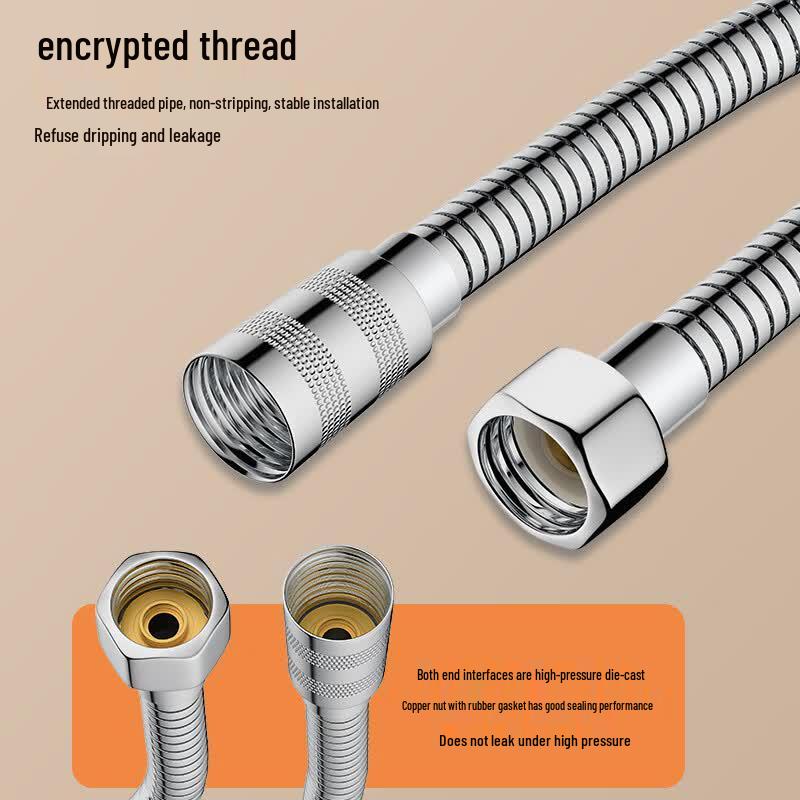 KEGOO K06044 Stainless Steel Anti-Tangle Shower Hose