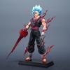 Anime Dragon Ball Z Super Saiyan Vegetto 3 Heads PVC Action Figures Son Goku Vegeta Battle Statue Model Kids Toys Doll Gifts