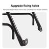 Przedni bagażnik rowerowy na rower górski Uchwyt koszyka Aluminiowy uchwyt bagażowy na przedni widelec do jazdy rowerowej Sprzęt rowerowy