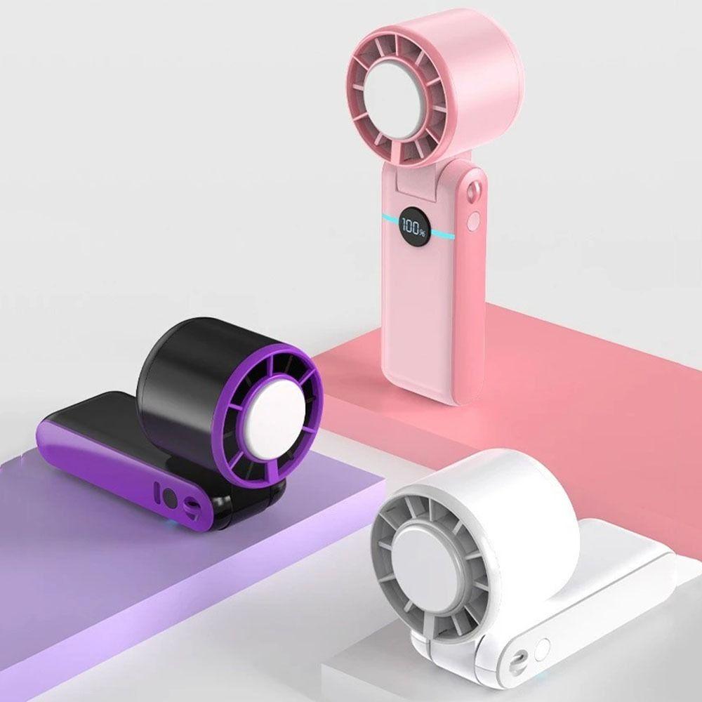 Semiconductor Refrigeration Mini Handheld Fan Powerful Turbo Fan Cooling Fan