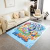 Soccer Fun Bluey Customize Your Name Area Rug Design for Bedrooms Dining Room Living Rooms Foyer Antislip Carpet Office home decor Wedding Party Gift