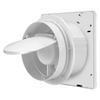 Extracteur Silencieux Ventilateur de Ventilation Faible Bruit Facile à Installer Ventilateur Mural Utilisation Toilettes