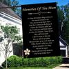 1pc Memorial Garden Flag You Are In My Heart - 30.48x45.72 Cm, Outdoor Cemetery Decor