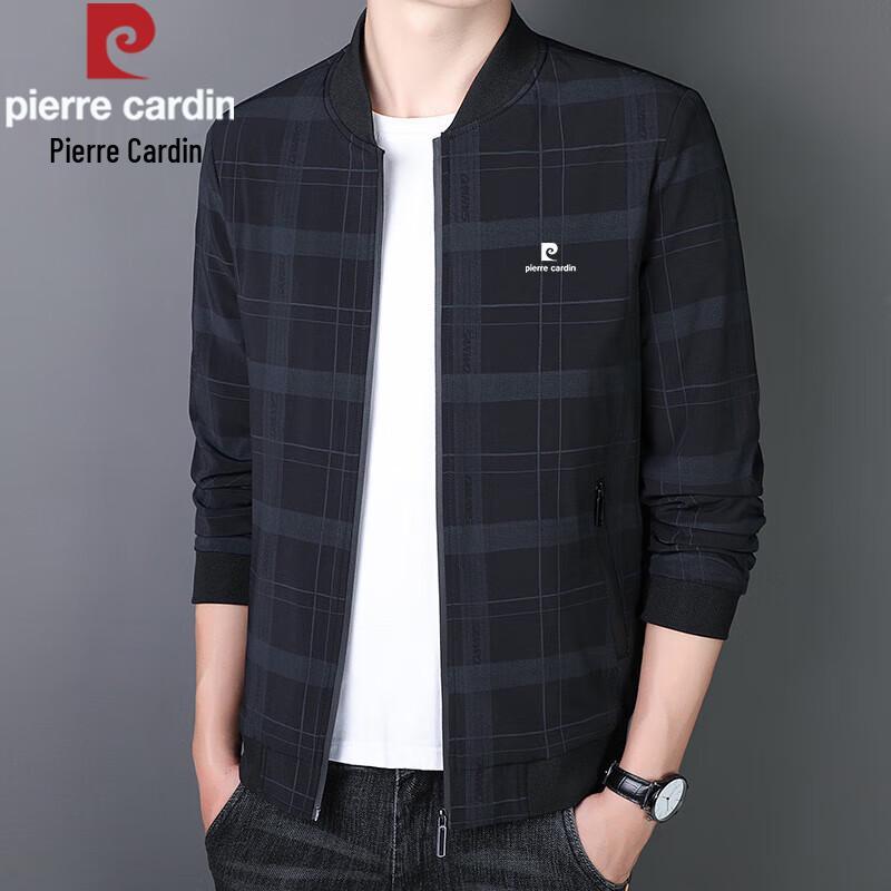 Pierre Cardin Men's Stand-Collar Casual Jacket