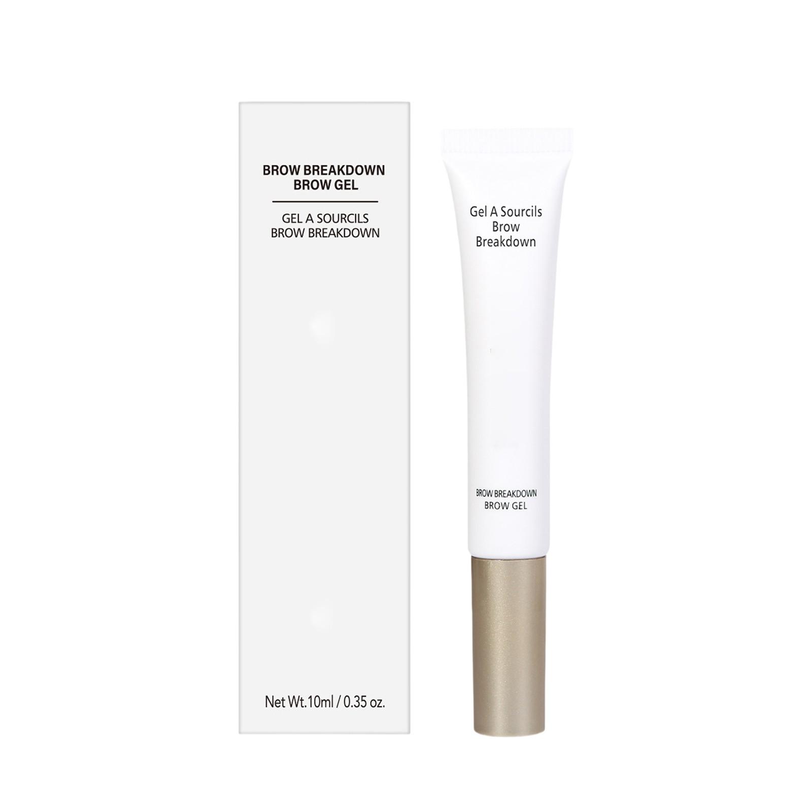 

Натуральный гель для бровей Стойкая фиксация Водостойкий Эффект диких бровей Водостойкий и потостойкий В комплекте силиконовая кисть для бровей 10 мл