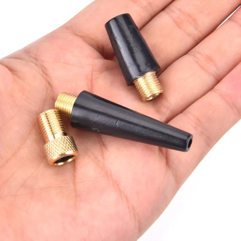 Threaded Inflation Valve Bicycle Valve Conversion Head 1/3/4Pcs Inflating Needle Kits Ball Bike Tire Tube Inflator Air Pump Tool