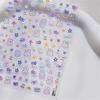 1PCS French Jelly Nail Stickers Dreamy Bubble Meteor Butterfly Star Moon Self Adhesive Stickers For Nail DIY Nail Art Decoration
