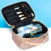Cosmetic bag PTN KOS-L03-B-7187 gold rose