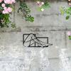 Elegant Rustproof Metal Line Art for Women - Modern Gift for Locker or Office