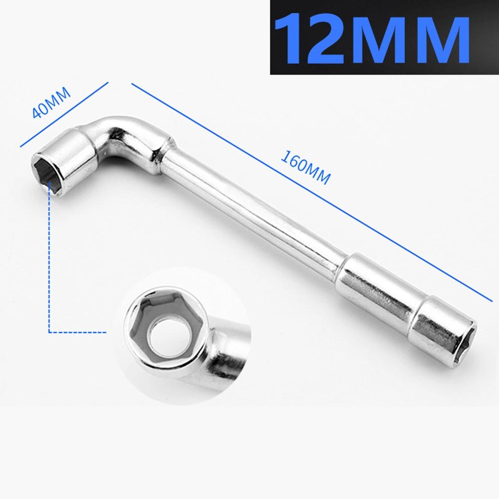 Chrome Vanadium Steel Doublehead Hex Socket Wrench with 14 Specifications
