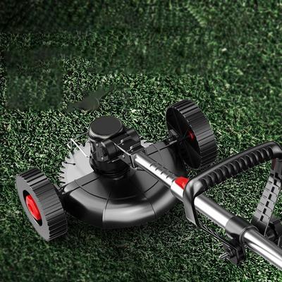 Grass Trimmer Support Wheel Sturdy Universal Auxiliary Walk Behind for Weeding Trimmer Mower Grass Timmer Garden Auxiliary Tool