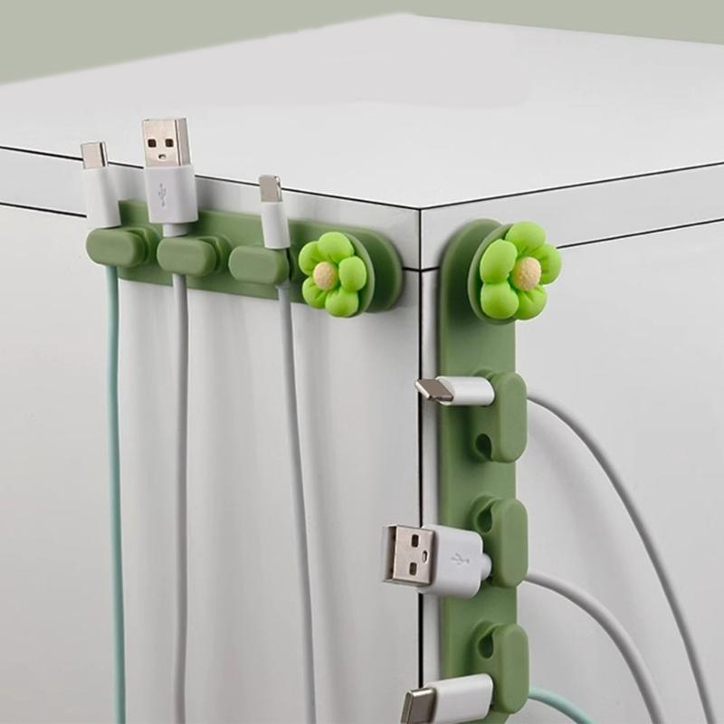 Data Cable Holder Cable Management Cable Organiser Home Office Supplies For Computer USB Charging Cable