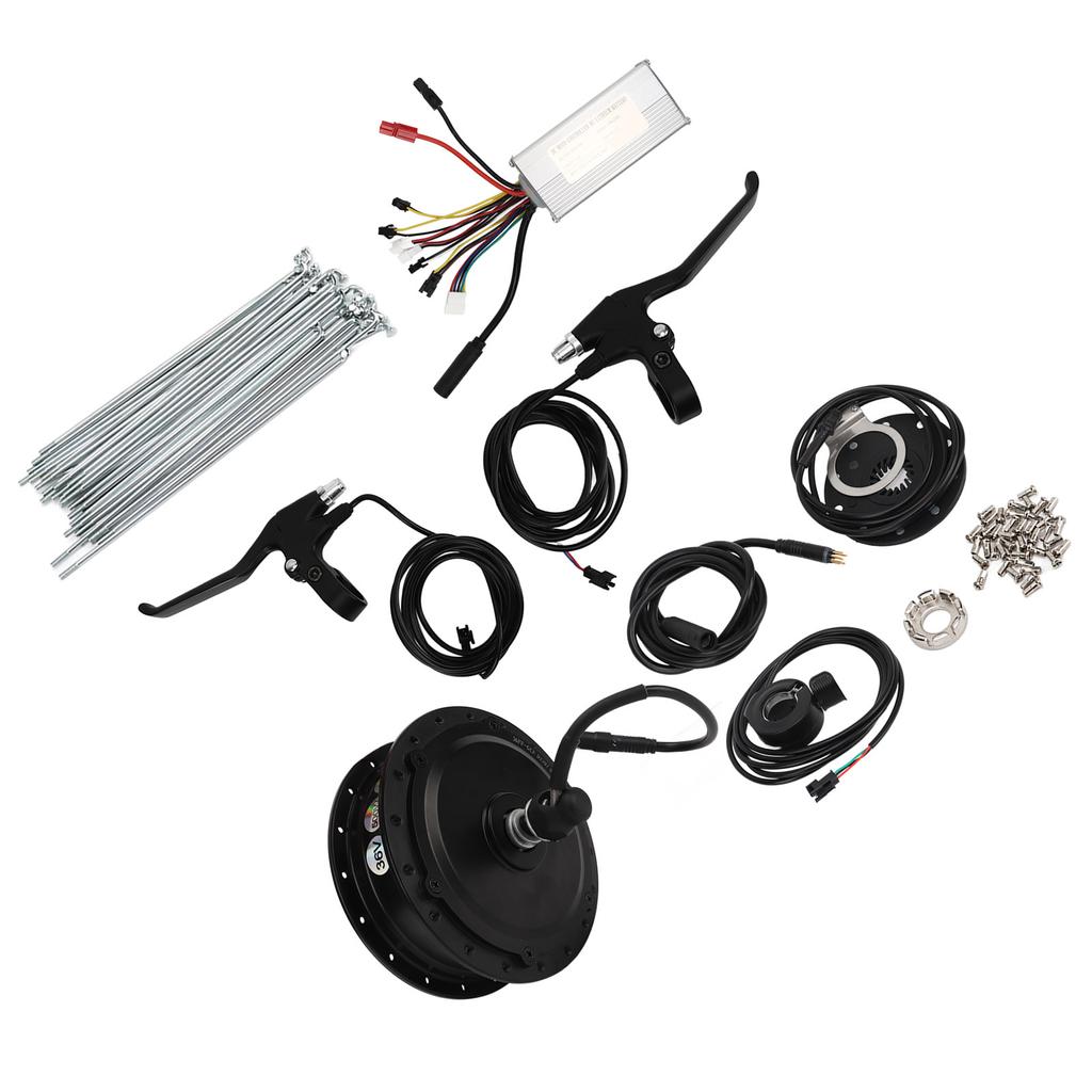 36V 500W Rear Drive Cassette Hub Motor with 22A Controller M3 Panel Electric Bike Scooters Conversion Kit