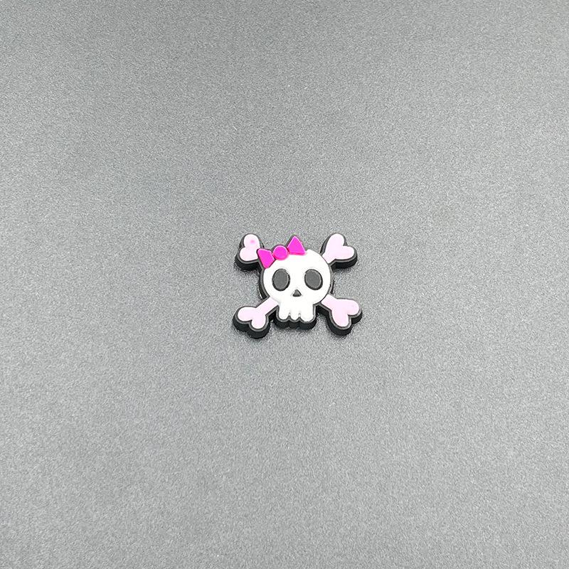 

Мультяшные Хэллоуинские украшения из мягкой резины для обуви, волос, чехлов для телефонов, хранения и соломинок. Patch Accessories