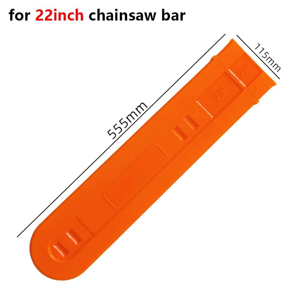 1Pcs 10-24inch Chain Saw Guide Cover Anti-scratch Plastic Chain Saw Bar Protector Plate Guard Cover for Outdoor Activities