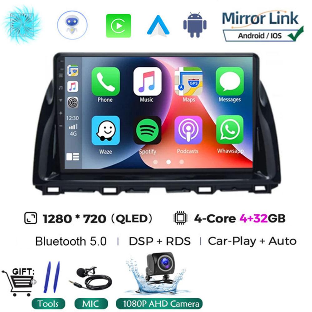 10.1"Android 14 Car Multimedia Vedio Player For Mazda CX5 CX-5 2012 - 2015 Car Autoradio Gps Navigation Stereo 2din HeadUnit 4G