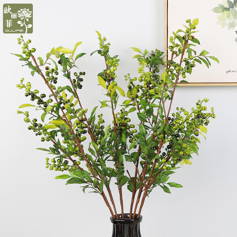 New Year's Spring Festival simulation feel rich fruit, home lazy fruit branches decorative foam fruit, simulation rich fruit flowers