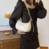 Simple Retro Underarm Bag Women's New Summer Texture Fashionable Solid Color Messenger Bag Shoulder Bag