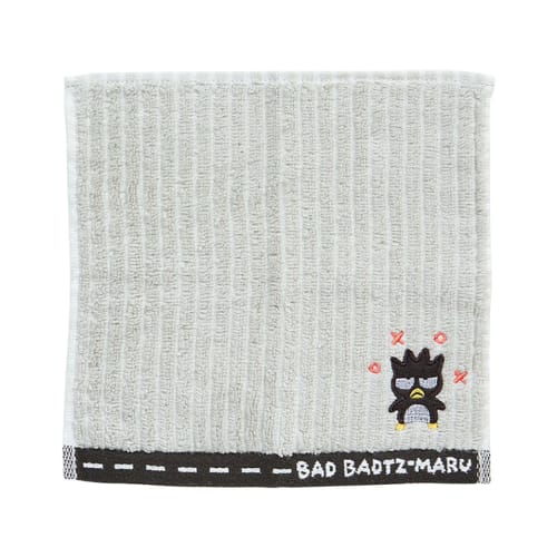 Sanrio Petit Towel Badtz-Maru Mini Handkerchief, Approx. 20cm Wide x 20cm High, 106496