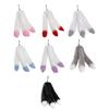 Lovely Plush Tail Keychain Pendant Backpack Decoration Tail Charm Jewelry