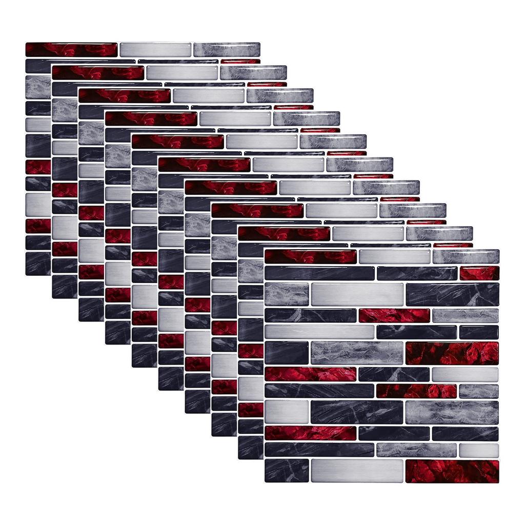 3D Tile Stickers Epoxy And Plastic Home Humidity Resistant