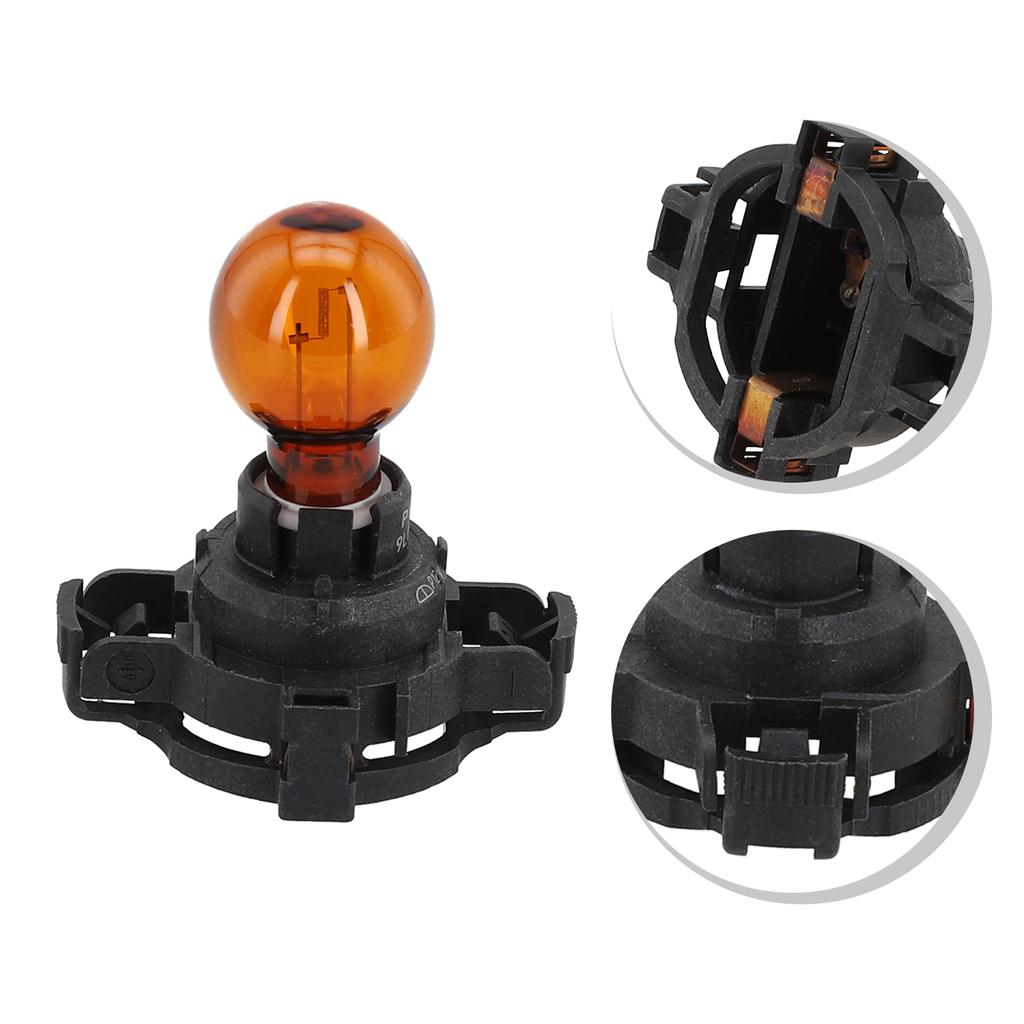 01       Car Turn Signal Light Bulb Socket PY24W 12V 24W 1300610092 For BMW E90 E92 F07 F10 F32 Turn Signal Bulb Car Accessories